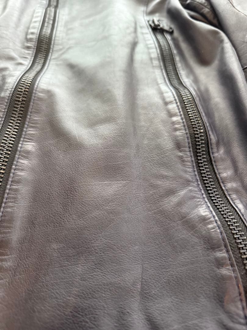 ripvanwinkle レザーライダース　牛革　サイズ5