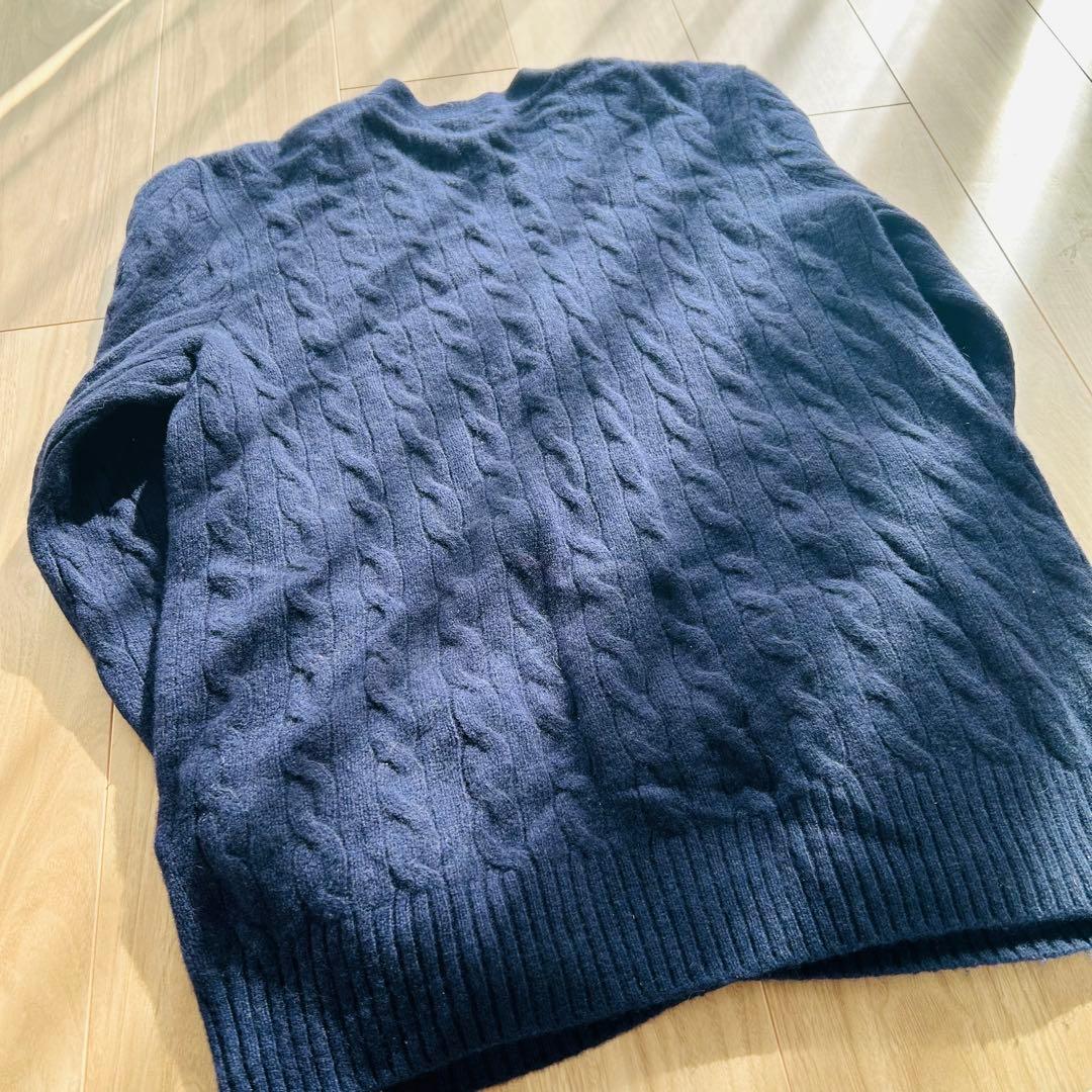 ✨美品✨ポロラルフローレン/カーディガン/ネイビー/現行タグ