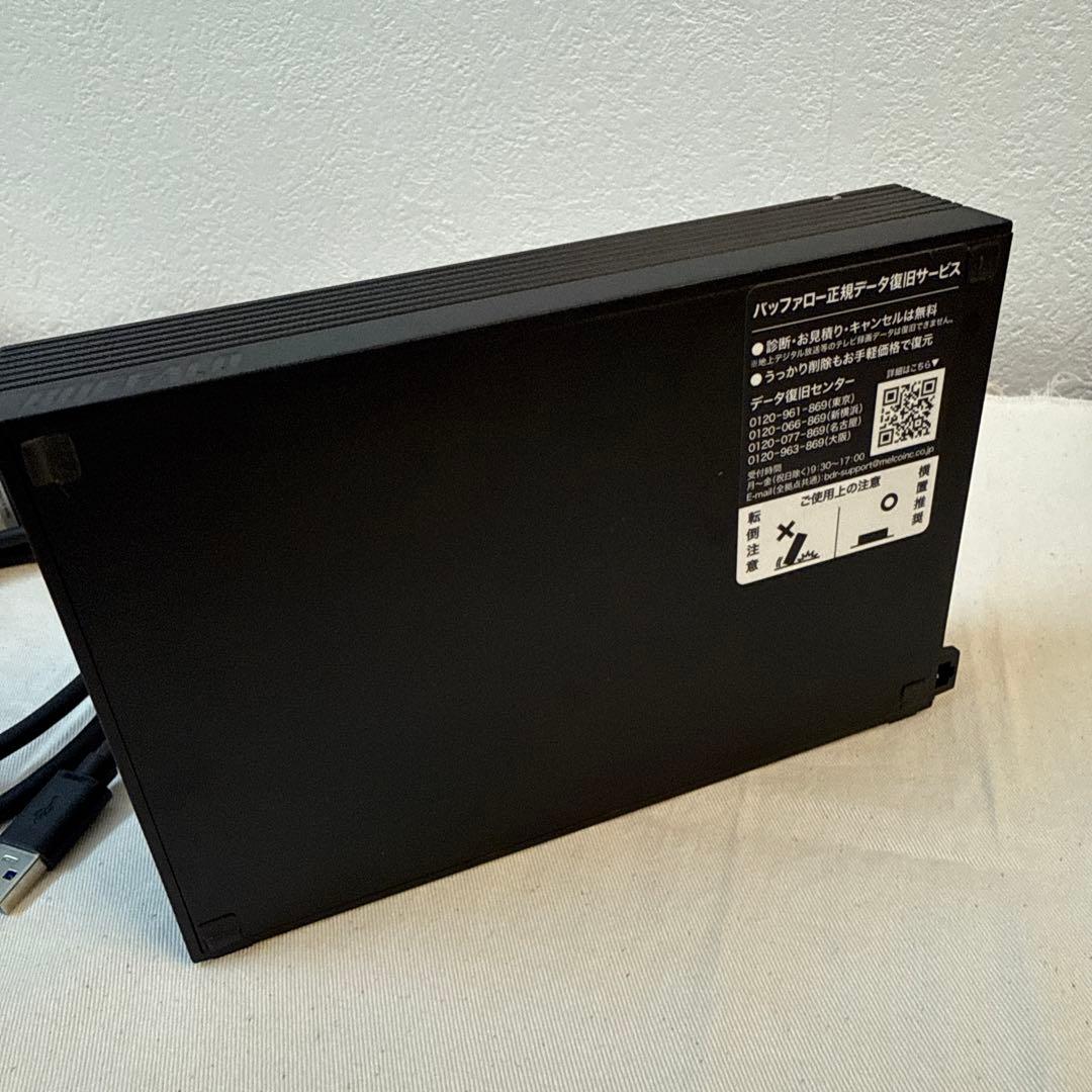 [使用浅]BUFFALO HD-EDS-6U3 6T 外付ハードディスク