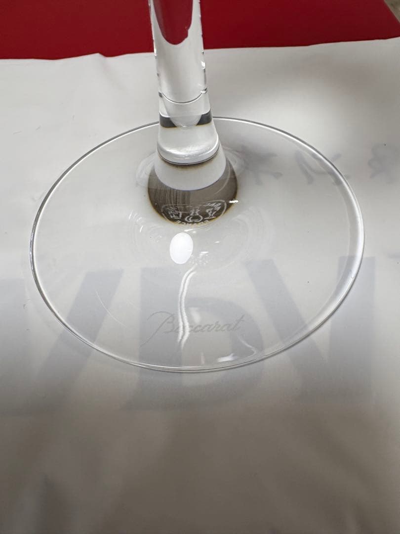 【新品】バカラ　シャンパングラス　2脚セット
