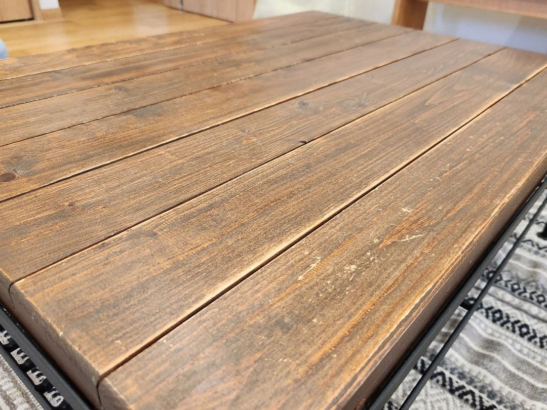 【格安提供】東馬　KeLT　ヴィンテージ　木製　ローテーブル　リビングテーブル