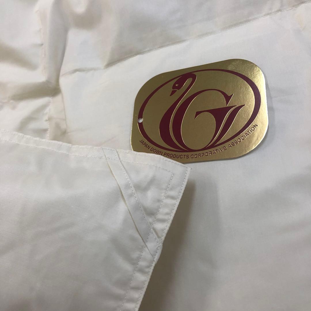 羽毛布団 シングル ニューゴールド きなり 日本製 150×210cm 特別価格