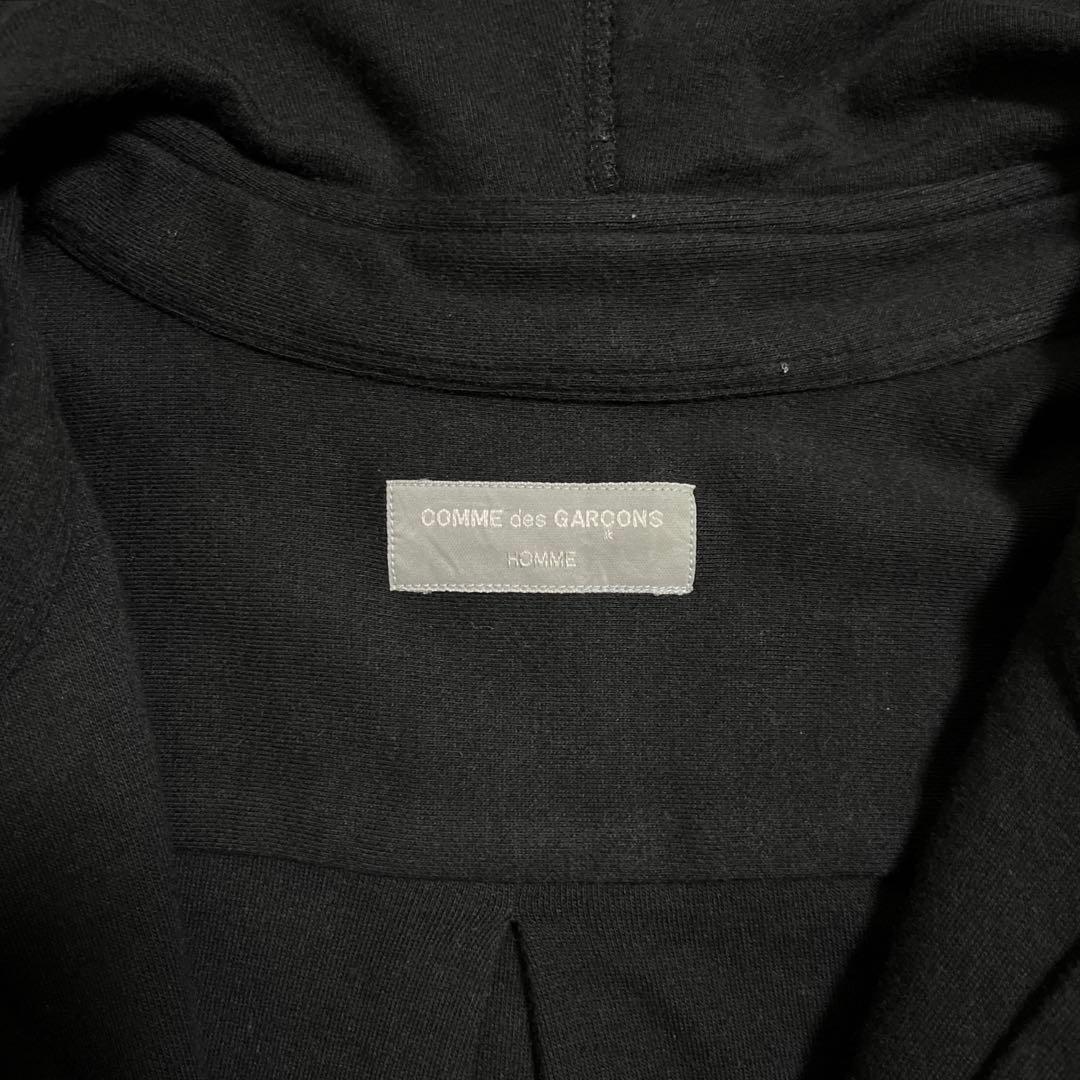 COMME des GARÇONS HOMME フードシャツ 田中オム ブラック