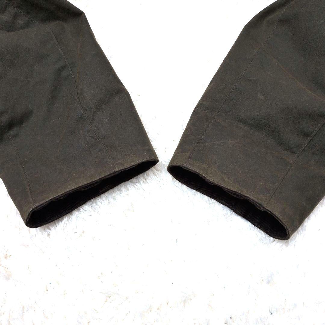 バブアー　ブリストル　ワックスジャケット　3クラウン　チェック　コーデュロイ