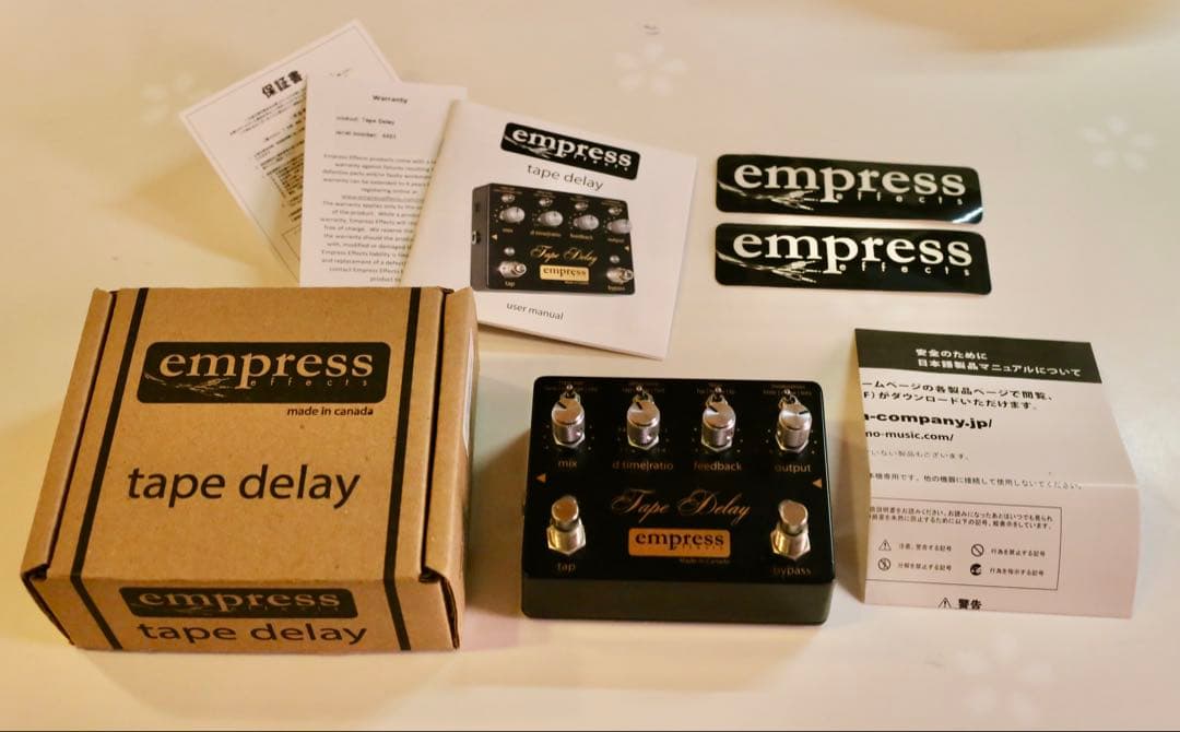 ギター empress Tape Delay