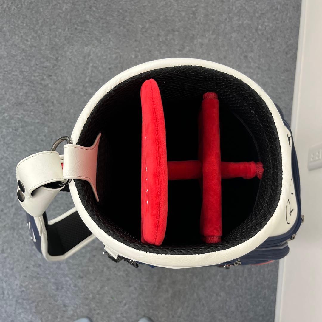 ピレッティ キャディバッグ Piretti トリコロールカラー