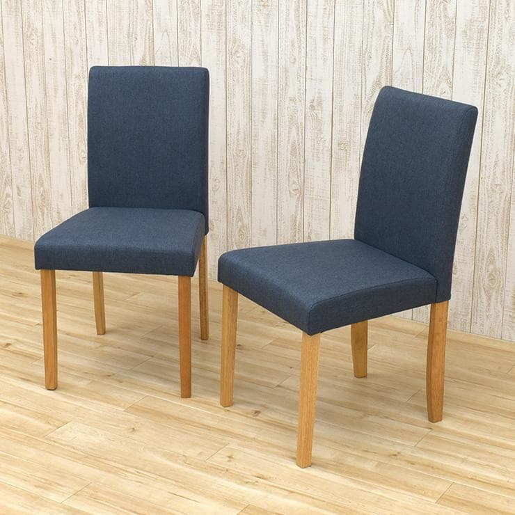 TR DC FAB　4脚　ダイニングチェア　グレー系＊ナチュラル　ファブリック