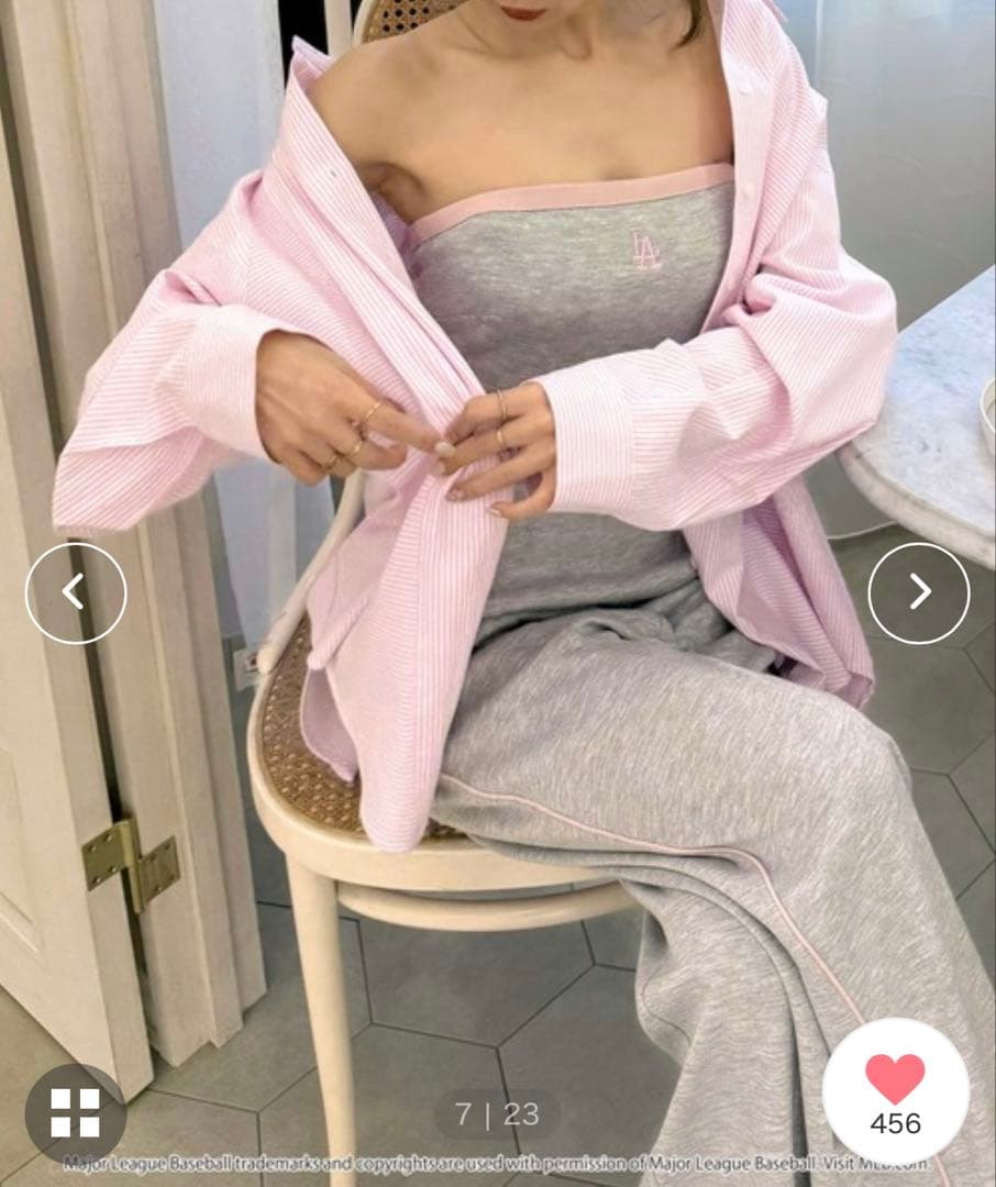  PARTY 【MLB】カットアウトベアオールインワン