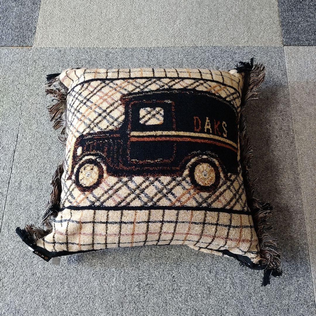 レア◼️新品◼️ダックス◼️クッション◼️タオル地◼️検)バーバリー チェック