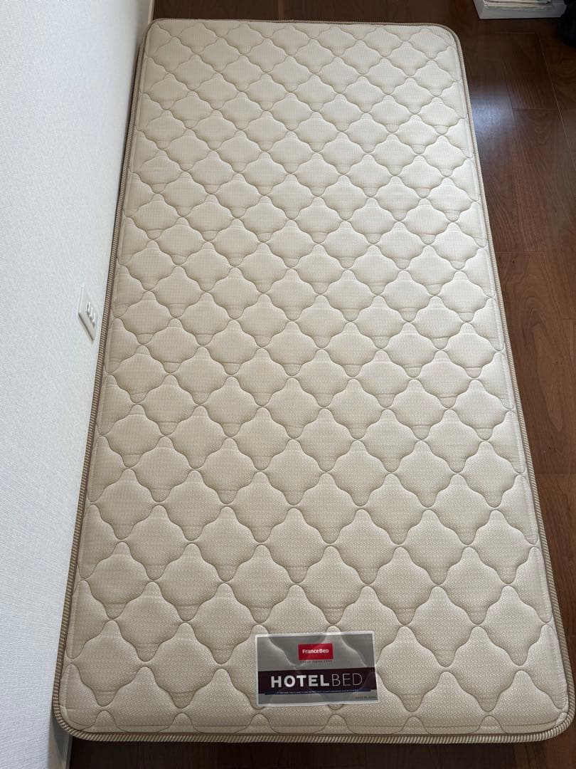 ★送料込/匿名配送★日本製 フランスベッド マットレス シングルサイズ ホテル