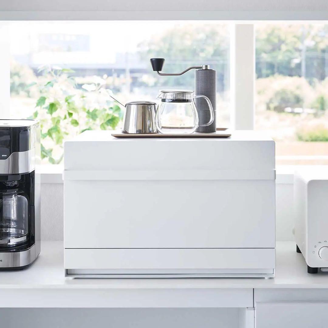 山崎実業 ブレッドケース 引き出し型2段 タワー tower