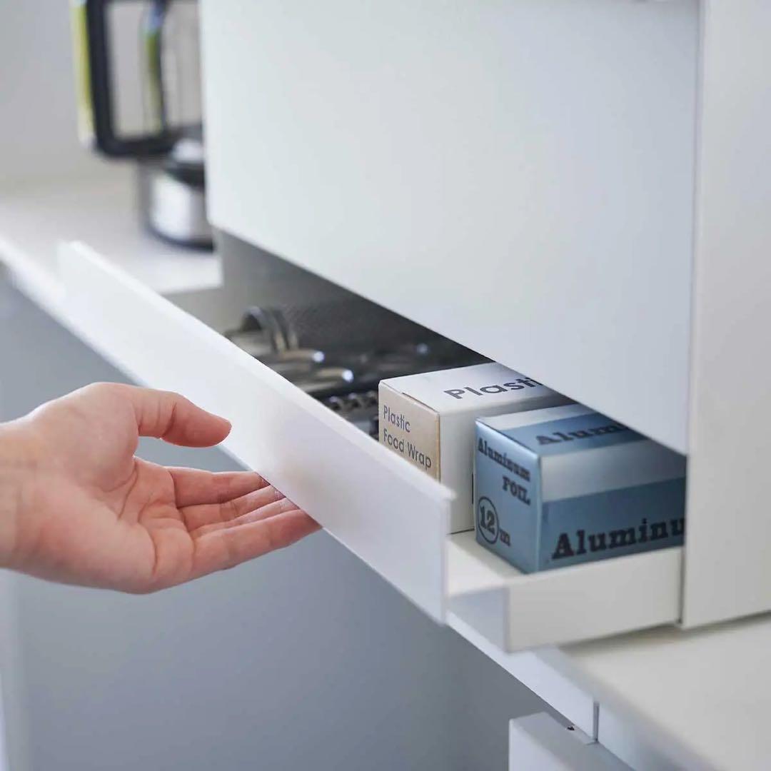 山崎実業 ブレッドケース 引き出し型2段 タワー tower