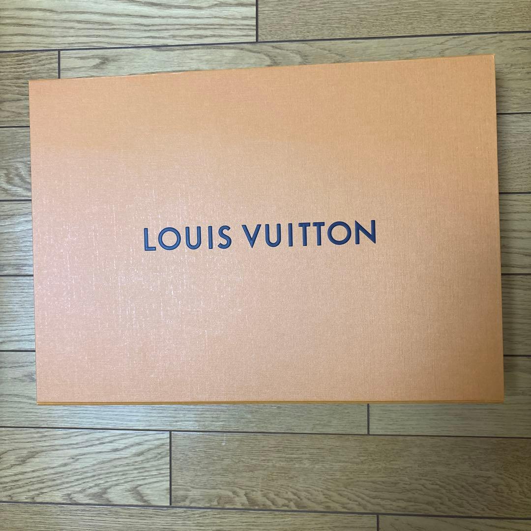 LOUIS VUITTON マフラー グレー/ホワイト