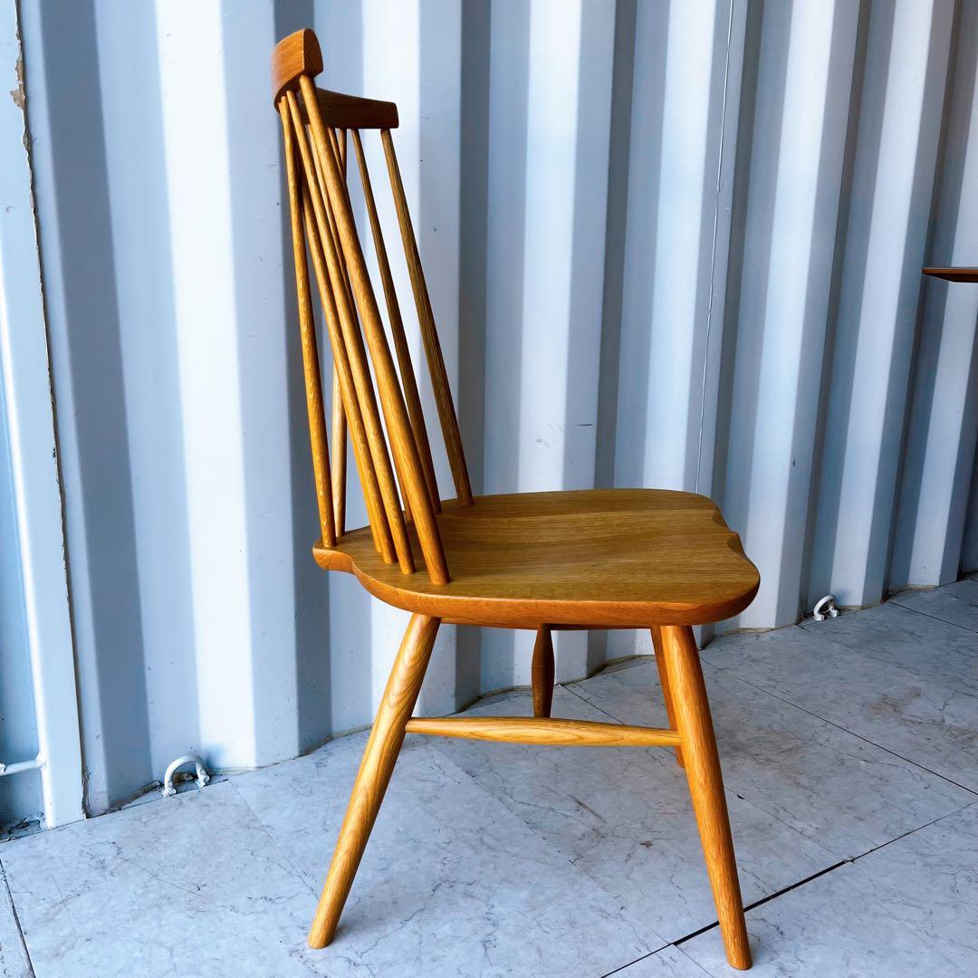 取付無料！飛騨産業 天然木オーク材 ニューマッキンレイ ウィンザーチェア✨