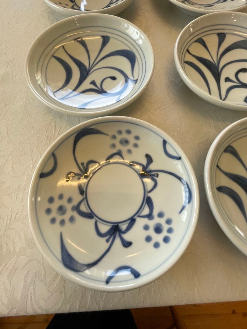 【美品】砥部焼　梅山窯　コレクション15点セット