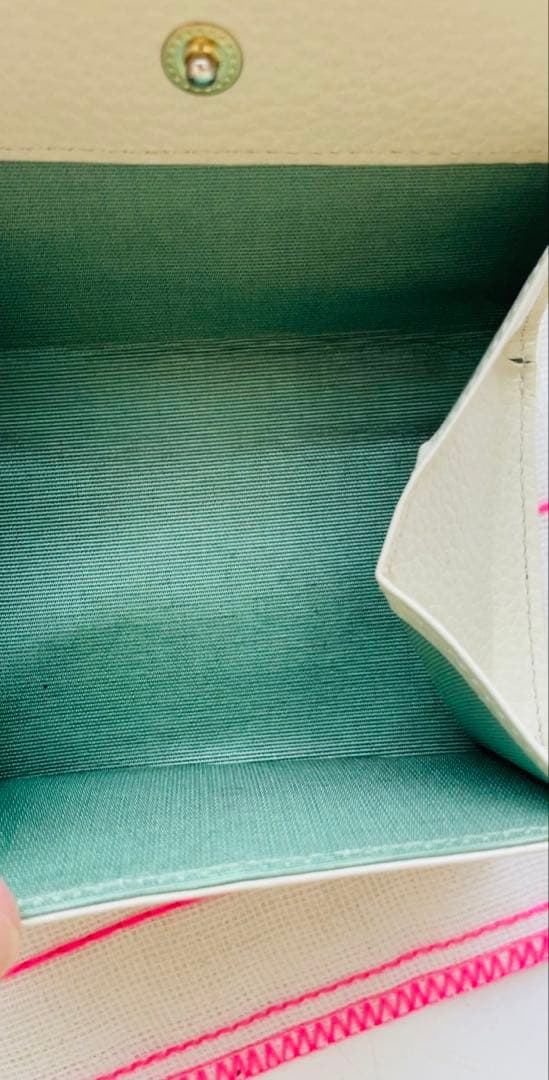 値下げ 【新品未使用品】友禅文庫 ボトルシリーズ柄 二つ折り財布 牛革 日本製