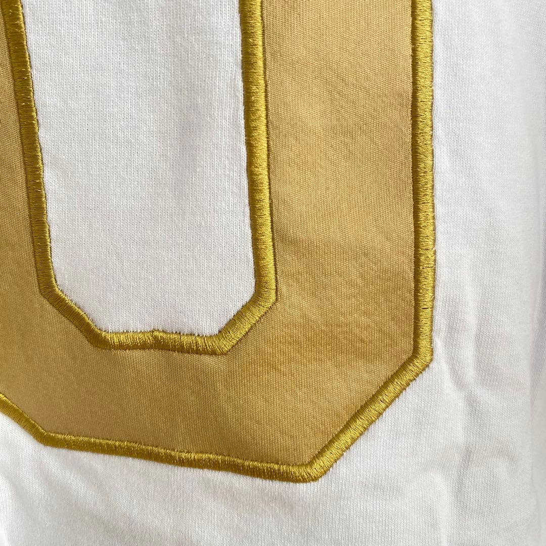 SANTOS FCサントスサッカーTシャツ ホワイト 10番ペレ 訳あり特価