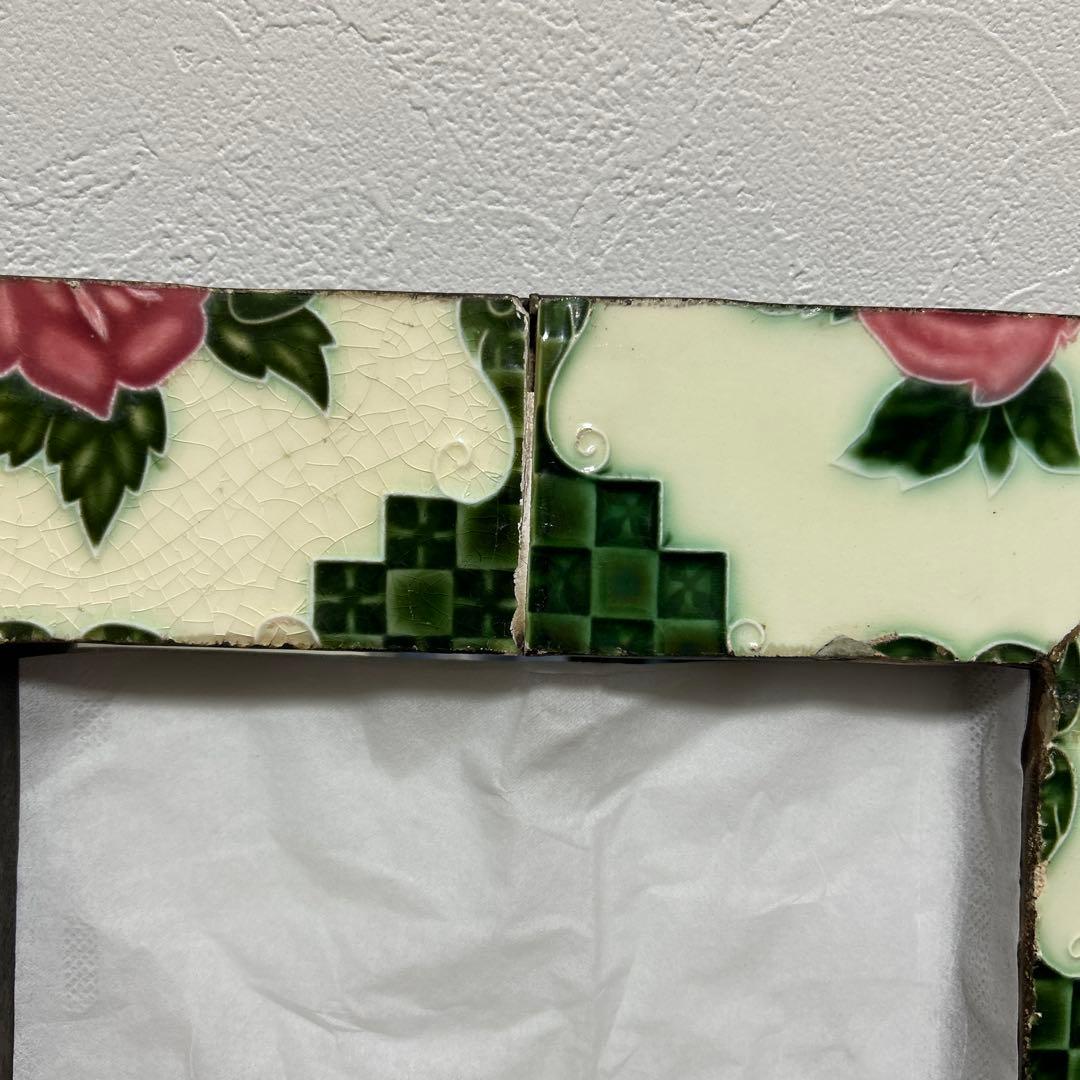 マジョリカタイル　ビンテージインドミラー