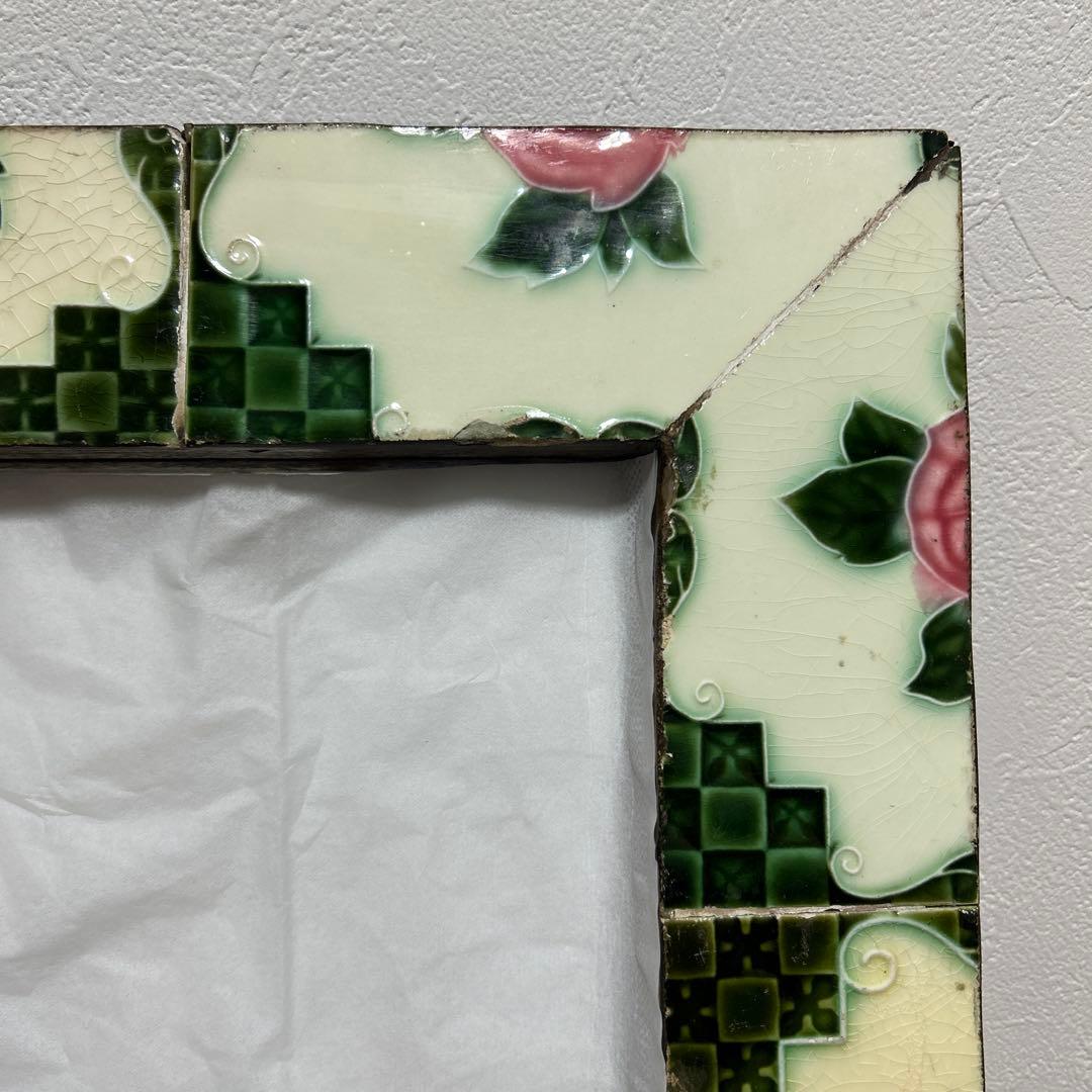 マジョリカタイル　ビンテージインドミラー