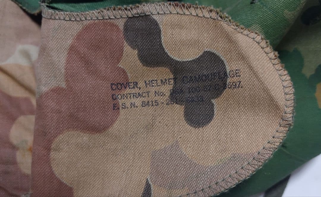 ベトナム 戦争 M1956 装備 M2 ヘルメット 実物 ミッチェルカバー