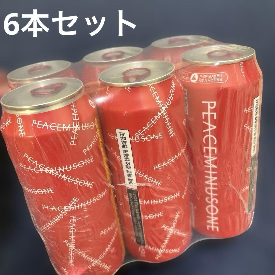 peaceminusone ハイボール 韓国 オリンピック公園CU限定【赤6本】