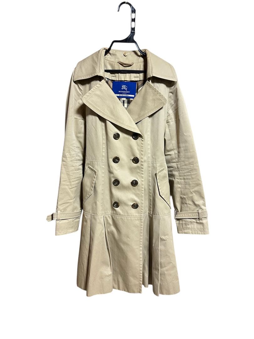 BURBERRY BLUE LABEL トレンチコート サイズ 38 コットン