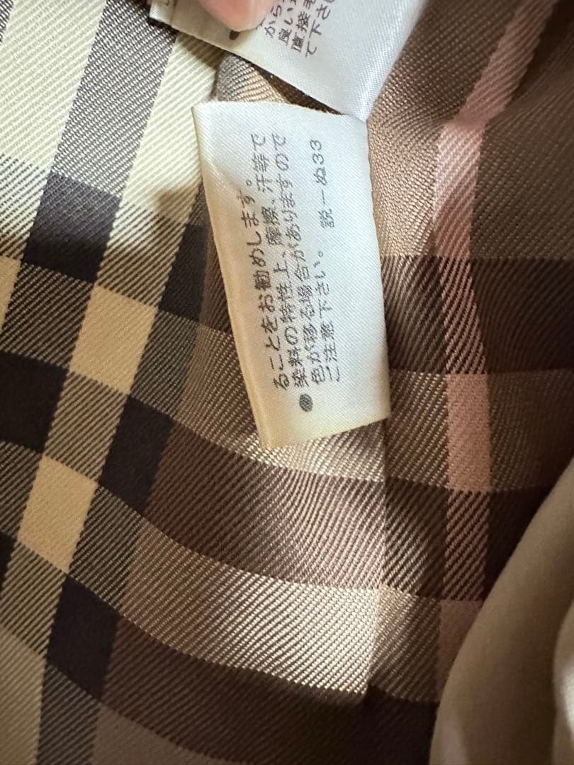 BURBERRY BLUE LABEL トレンチコート サイズ 38 コットン