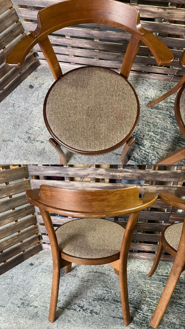 H256\" CONDE HOUSE 丸型 伸長 ダイニングセット 5点