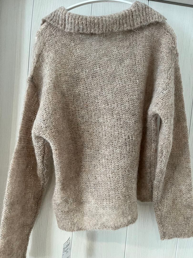 トップス plage ALPACA MIX BUTTON KNIT