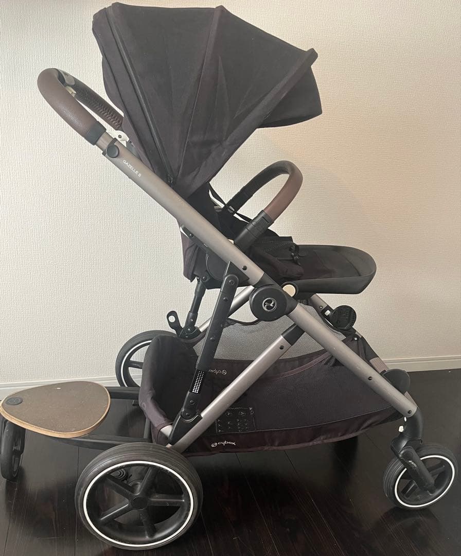 cybex サイベックス ガゼルs ベビーカー キッズボード付き
