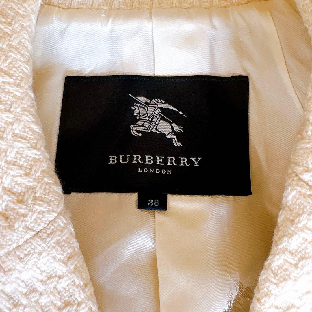 バーバリーロンドン ロングコート ウール ベルト裏地ホースロゴ