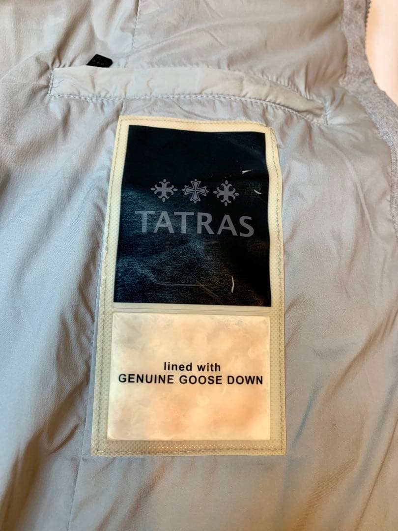 TATRAS 18A4571 ロングダウンジャケット ウール Size:03