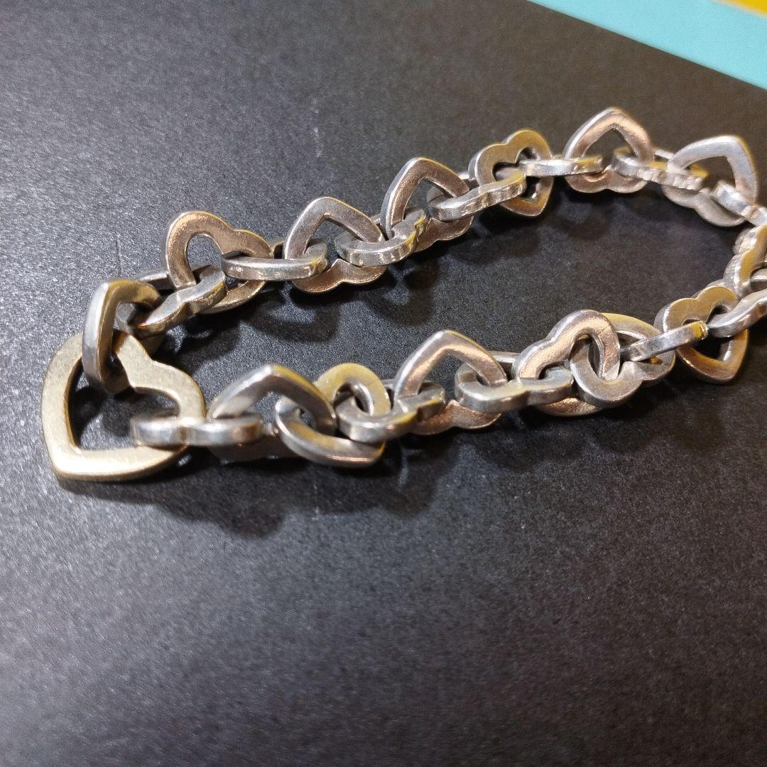 ティファニーブレスレットK18（750）＆シルバー（925）✨新春ブランド市✨