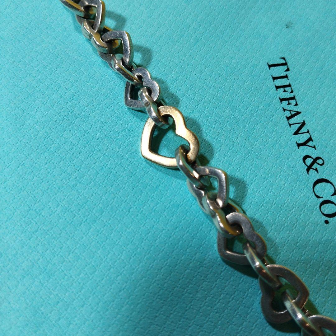 ティファニーブレスレットK18（750）＆シルバー（925）✨新春ブランド市✨