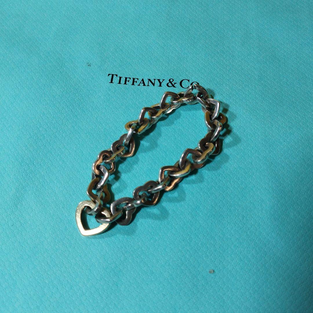 ティファニーブレスレットK18（750）＆シルバー（925）✨新春ブランド市✨