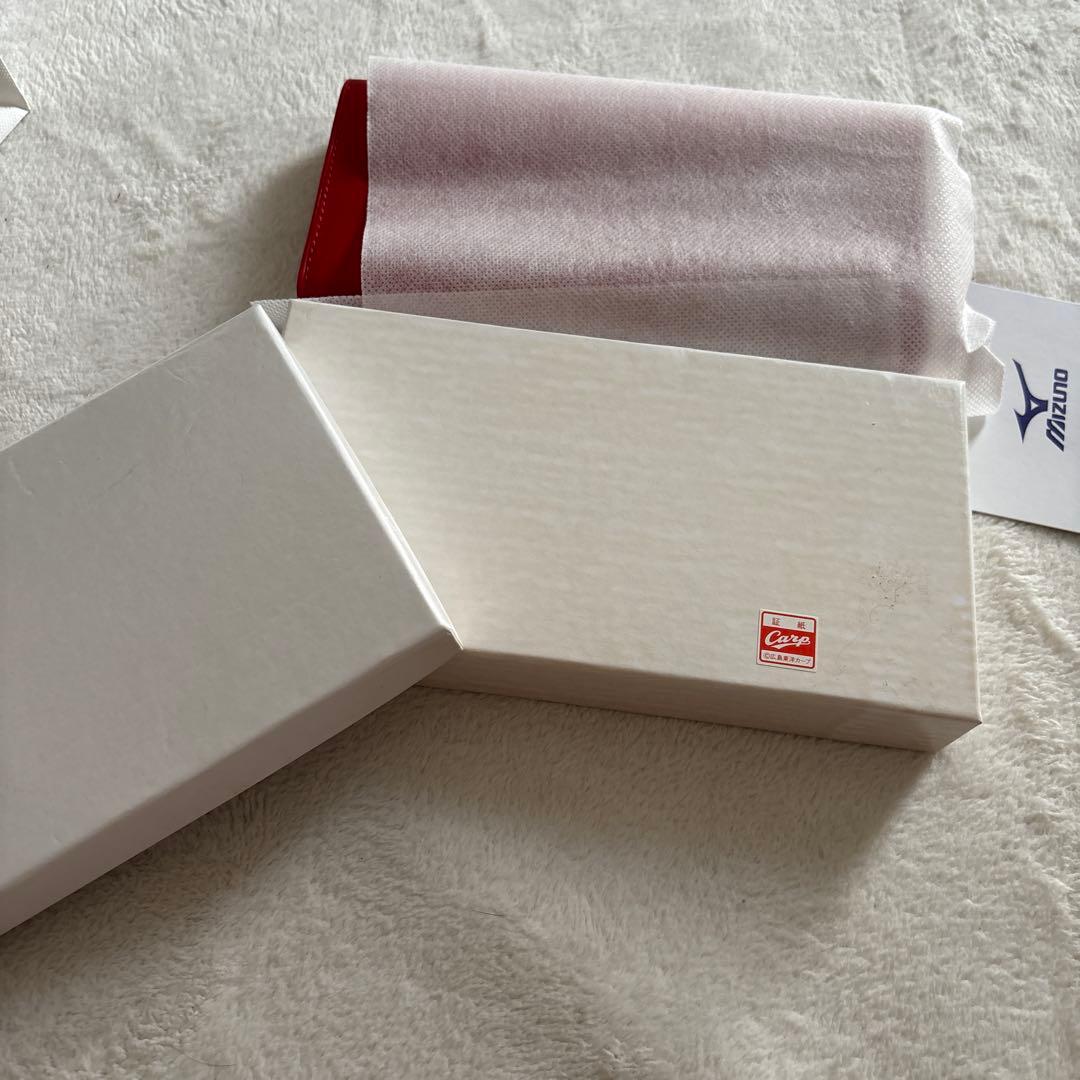 レア！Mizuno Carpロゴ 財布 レッド