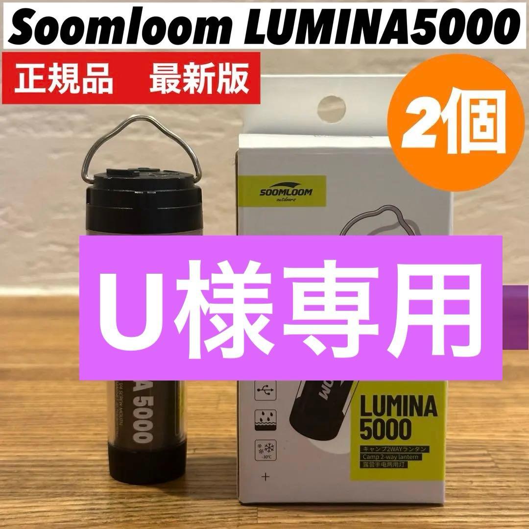 スームルーム　LUMINA5000 ルミナ5000 2個　カラビナ　ゴールゼロ