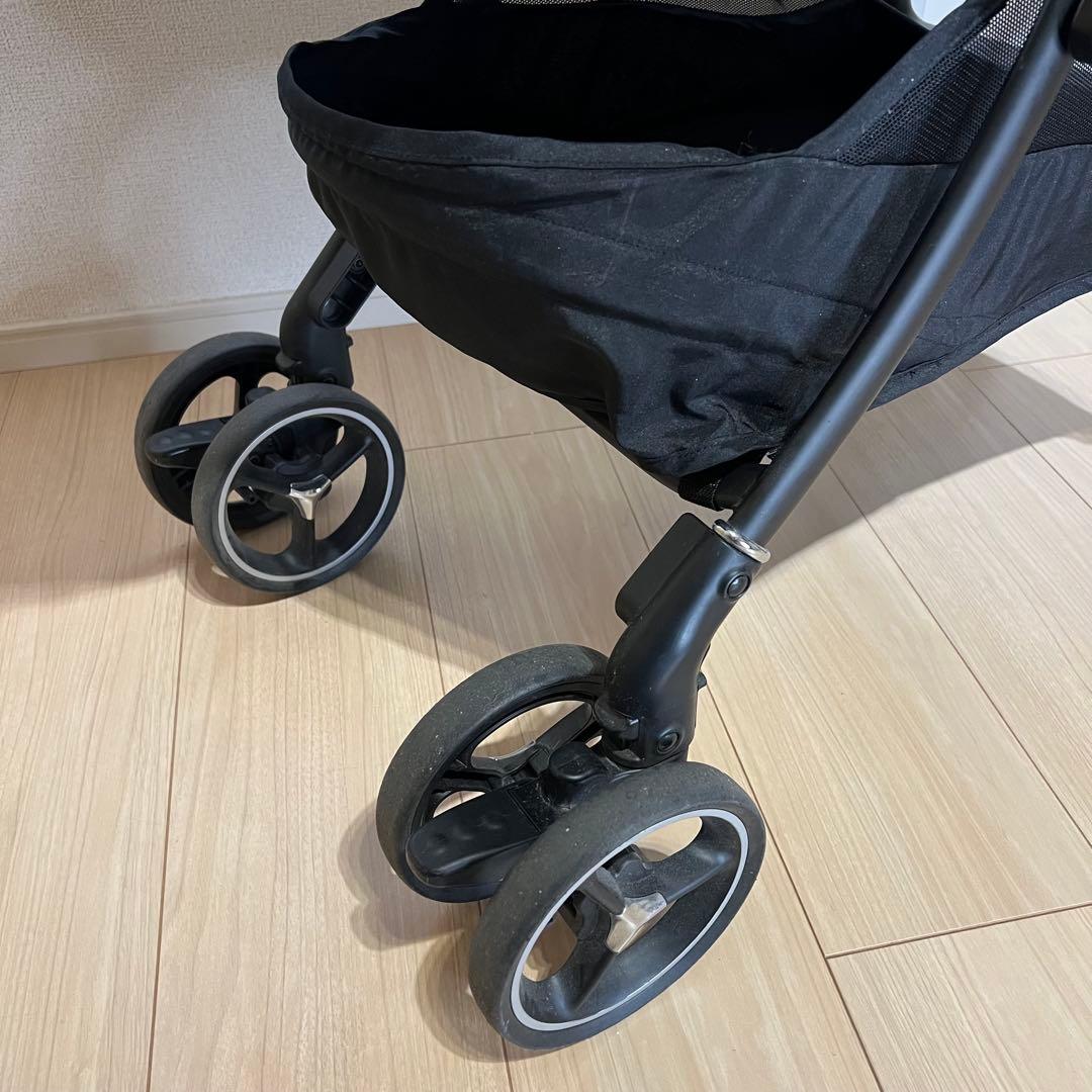 Aprica ラクーナビッテクッション ネイビー 美品 アップリカ 両対面型