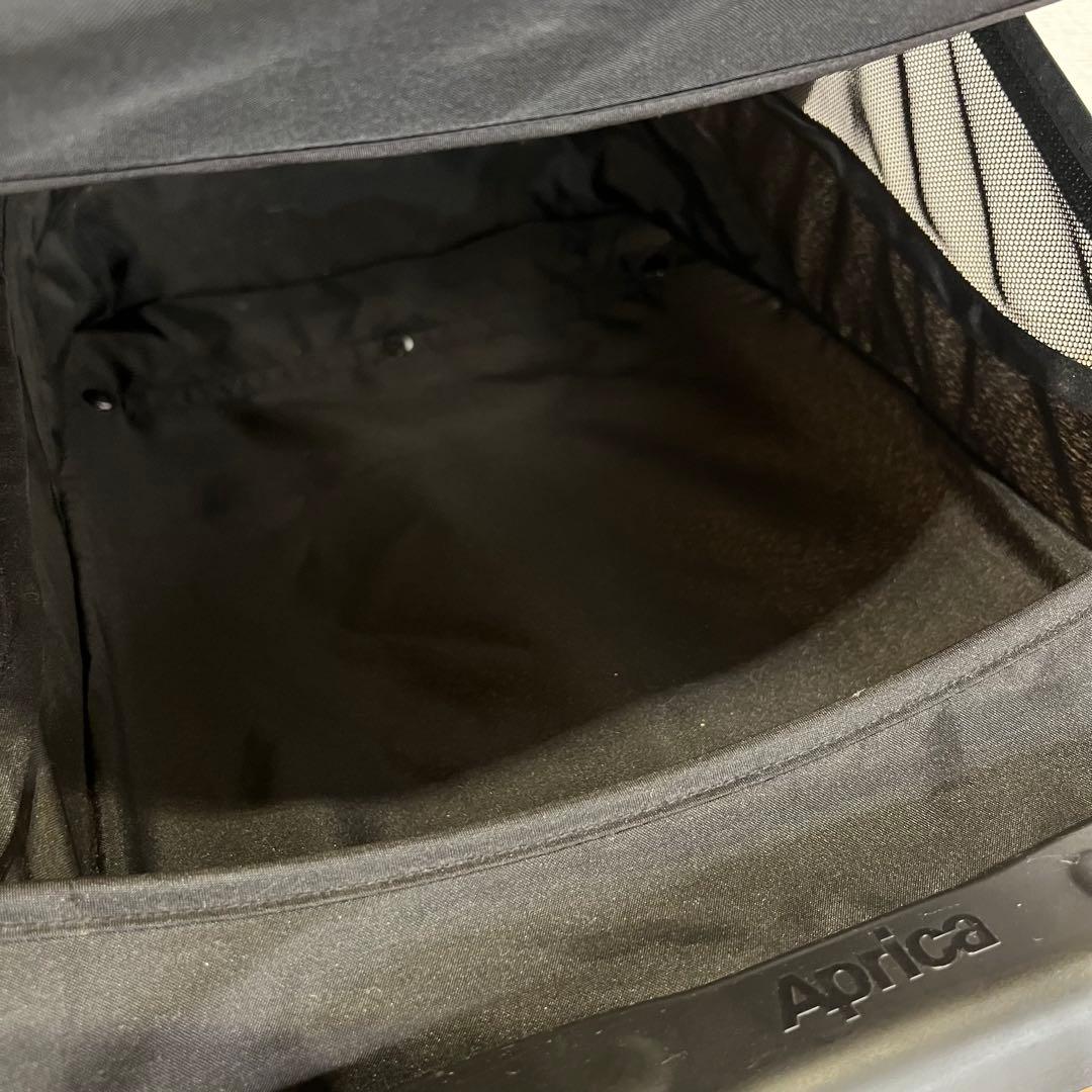 Aprica ラクーナビッテクッション ネイビー 美品 アップリカ 両対面型