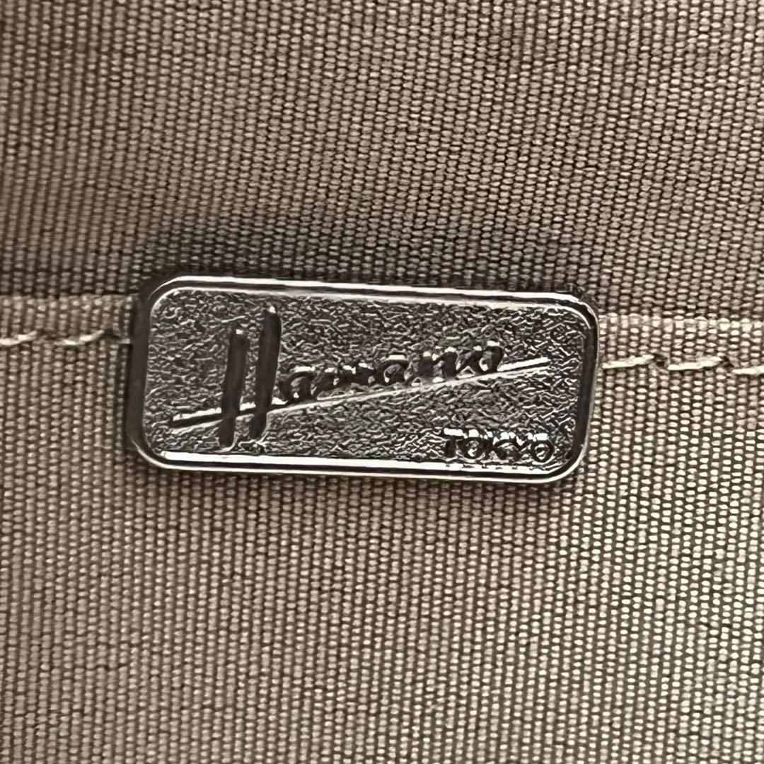 極美品✨濱野皮革工藝 HAMANO 豚革 2wayボストンバッグ 皇室御用達 茶