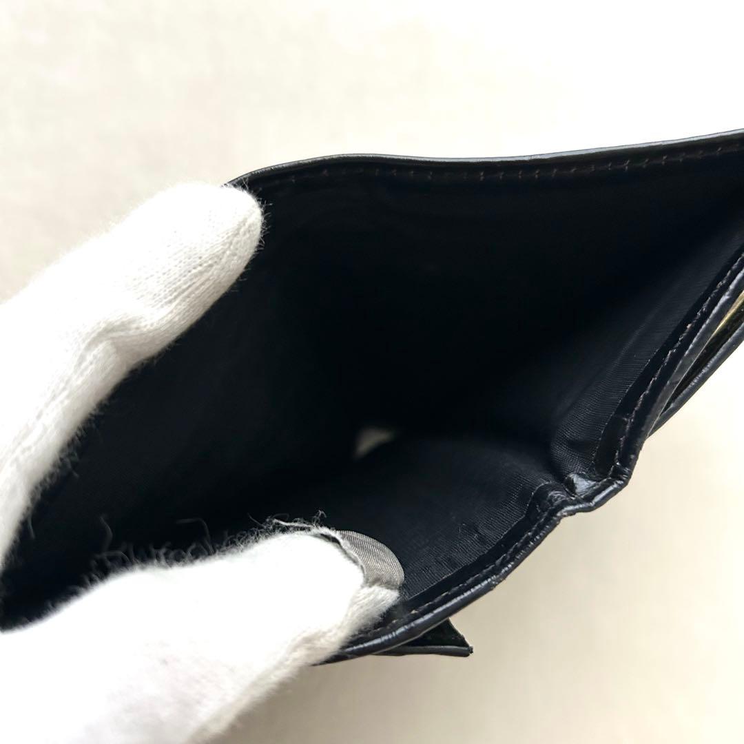 CELINE セリーヌ 二つ折り財布 マカダム がま口