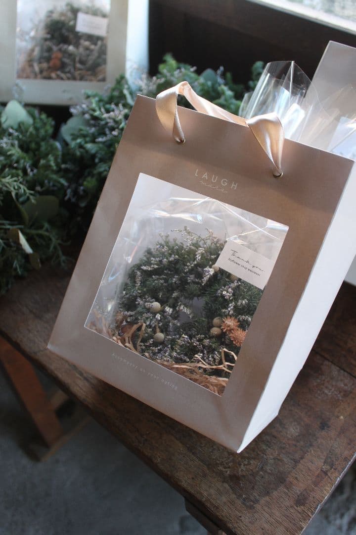 xsブルーバードのXmasリース/生花/インテリア/ギフト