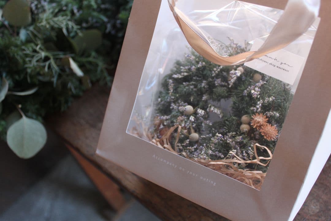 xsブルーバードのXmasリース/生花/インテリア/ギフト