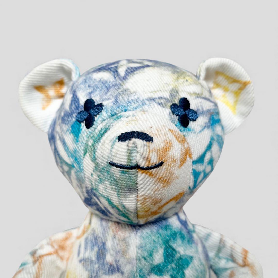 未使用品 ルイヴィトン ドゥドゥ ルイ テディベア モノグラム フラワー 人形