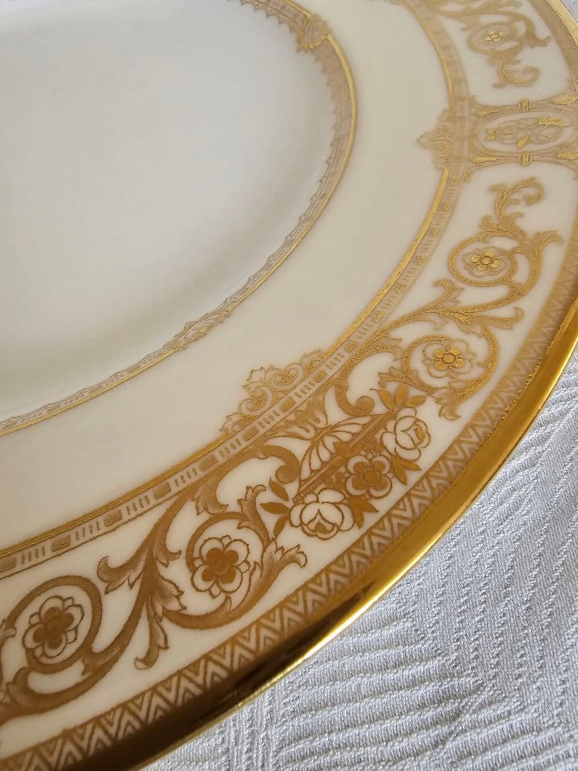 オールドミントンディナープレート２枚