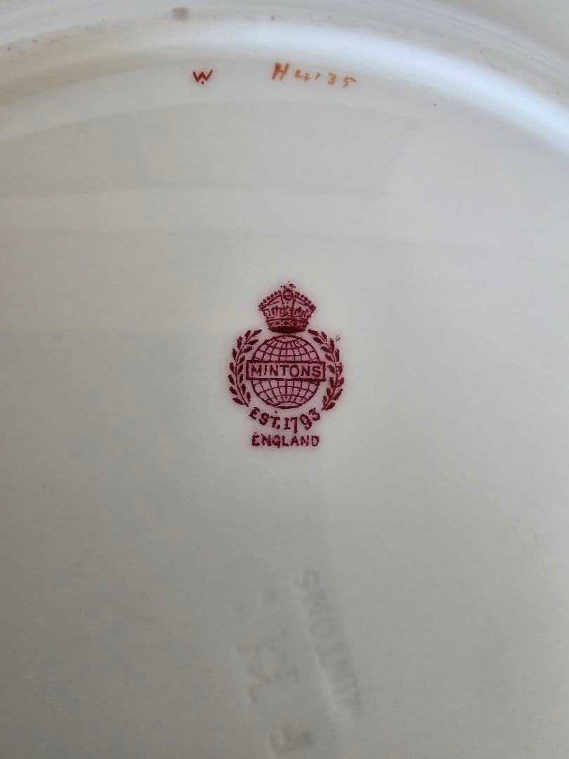 オールドミントンディナープレート２枚