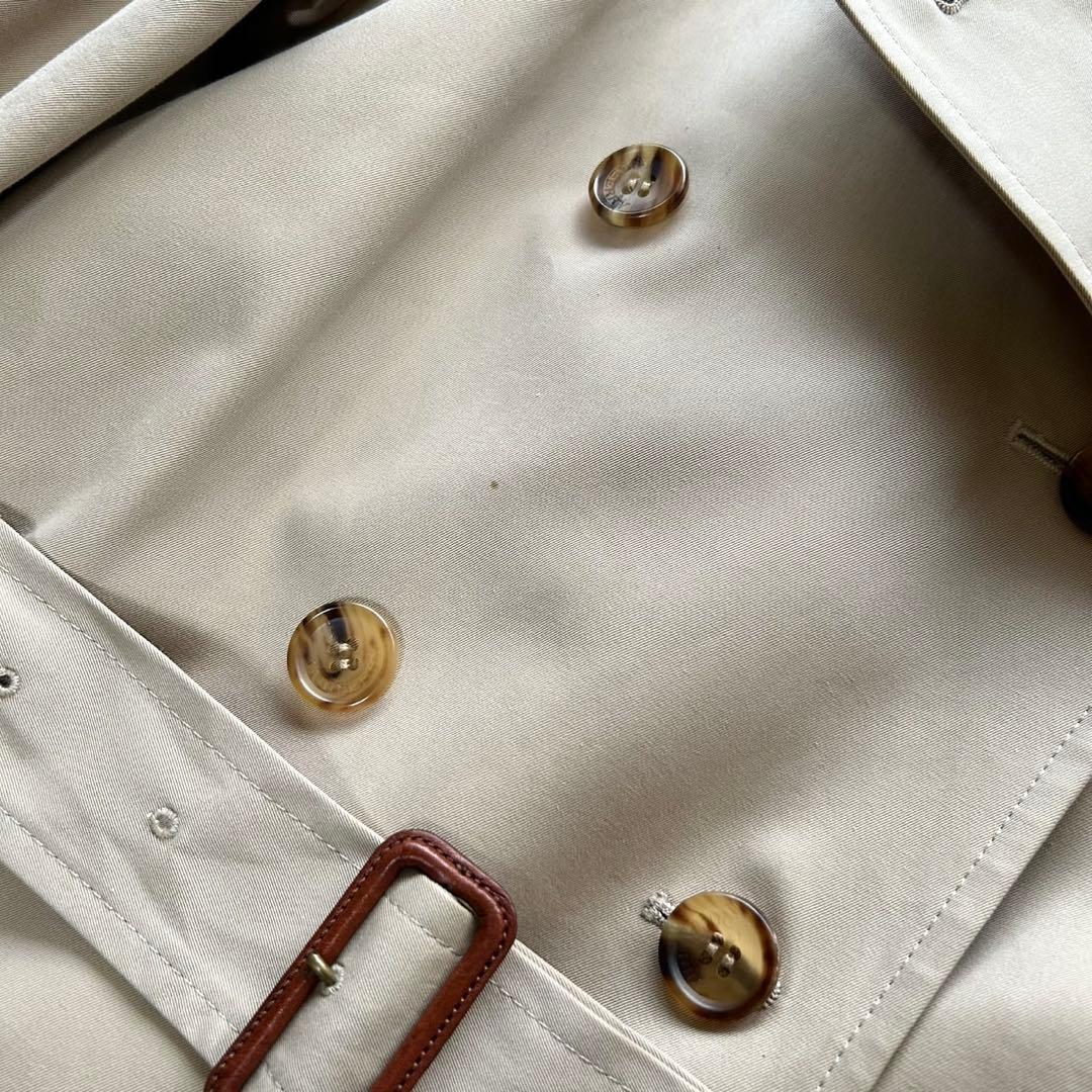 バーバリーロンドン　トレンチコート　ライナー　　ベルト付き　ベージュ　ロング　S