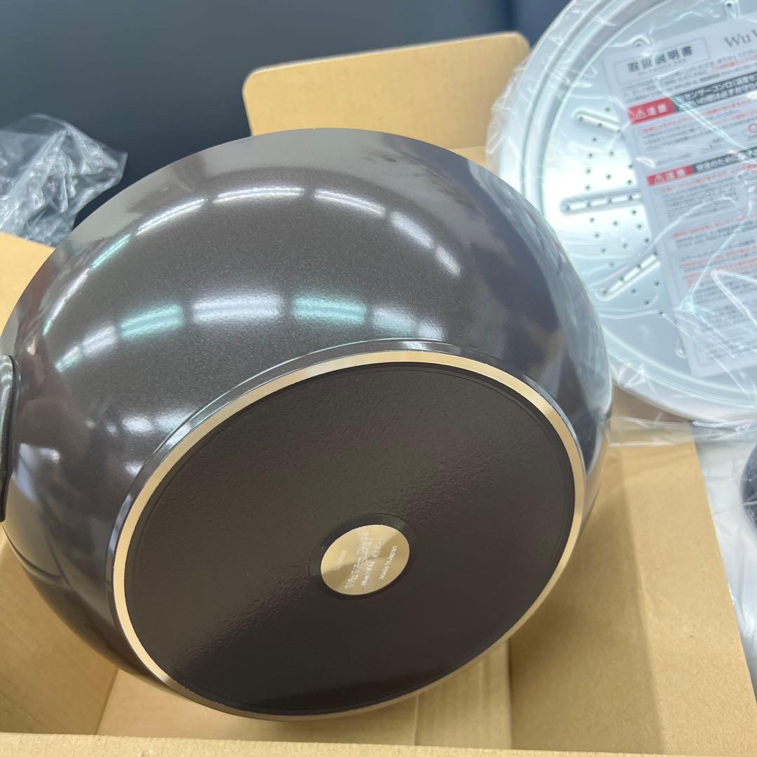 ★新品送料込お買得北陸アルミ日本製IH対応ウーウェンパンプラス28cm