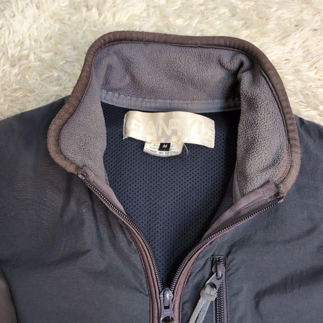 希少アーカイブ✨ GANRYU コムデギャルソン フリース切替ジャケット M