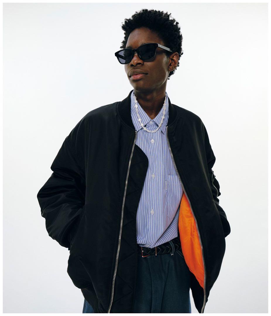 COOTIE Leather Braid Belt【SILVER】